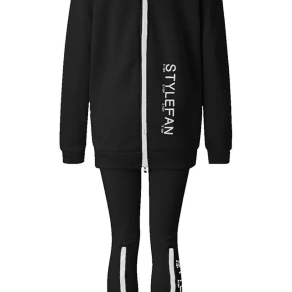 Stylefan Fashion Swag Tracksuit with Hood Full Zip Back Brand New Small - Picture 3 of 3
